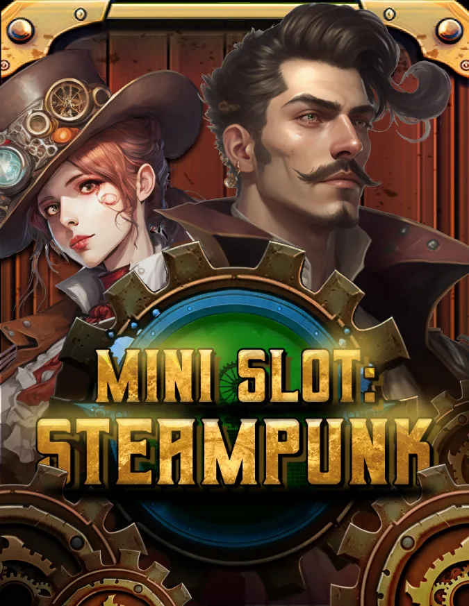 Mini Slot Steampunk game banner