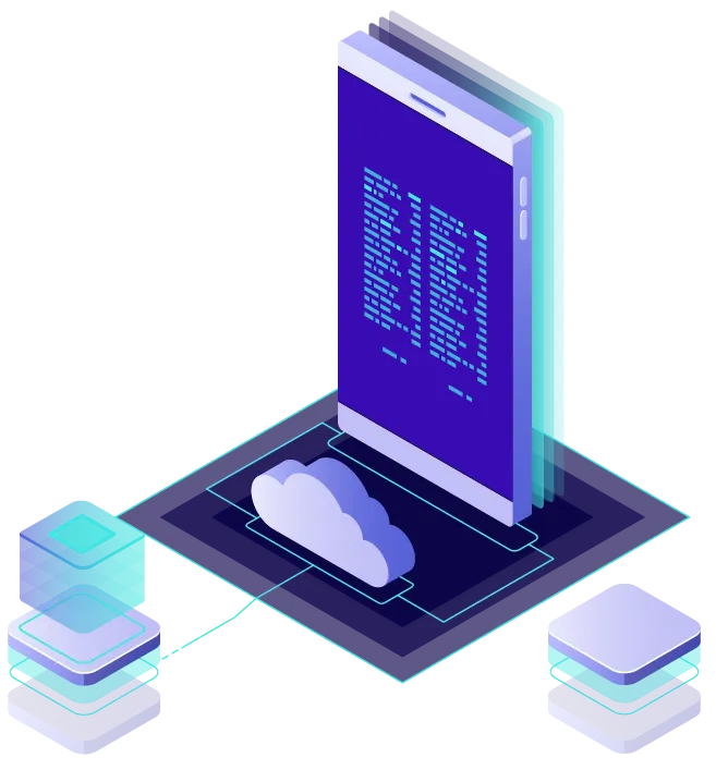 3D rendered vertical screen